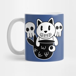 Pirate Cat Mermaid Mug